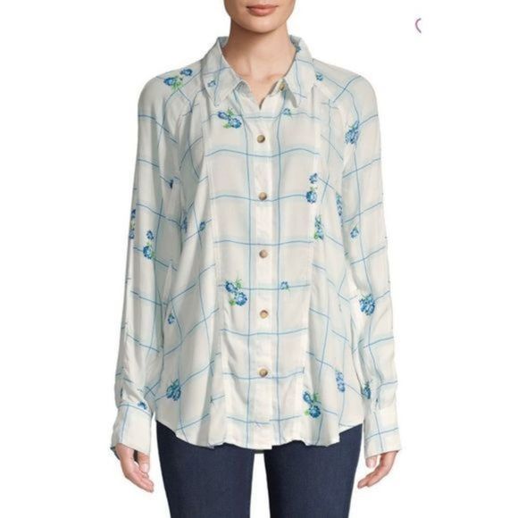 Free People Zinc White Combo Top NWT XS - Picture 2 of 3